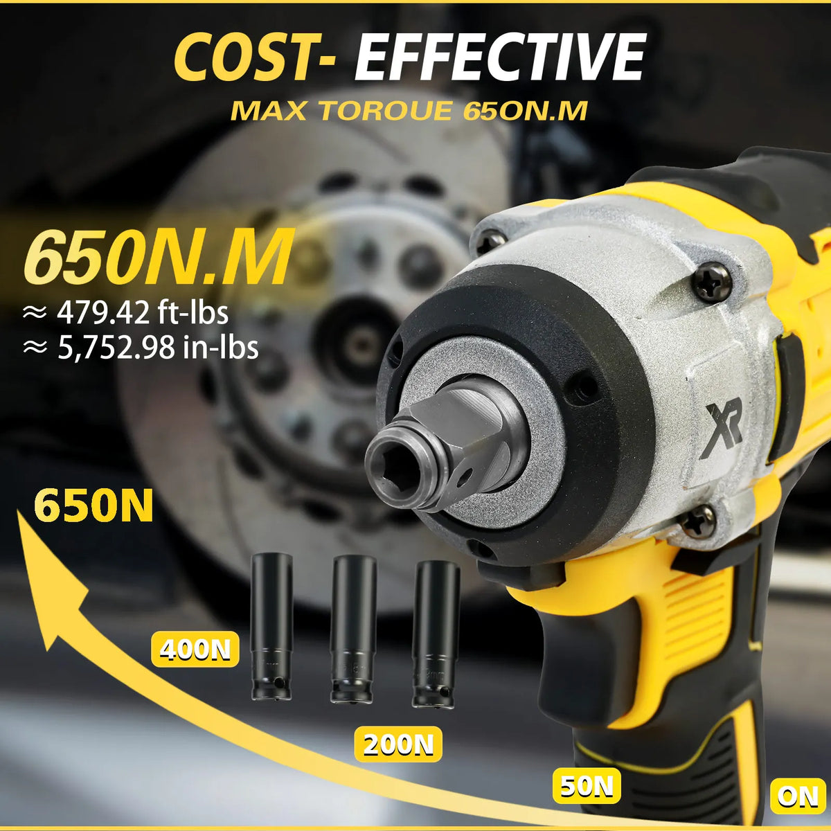 Cordless Brushless Impact Wrench Kit