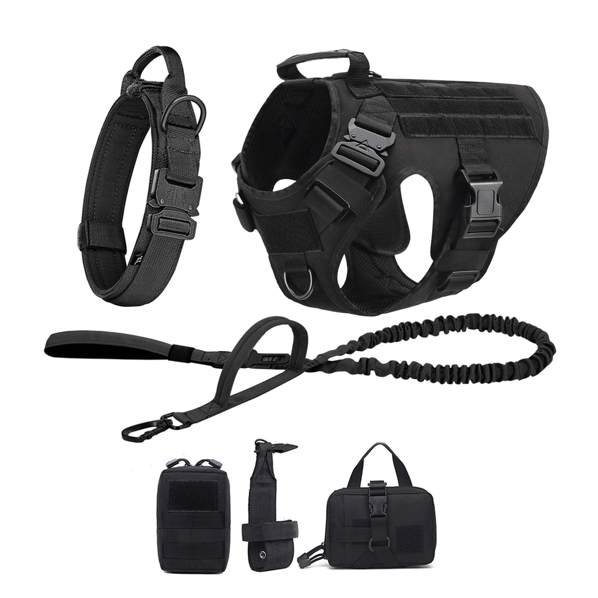 Petavel Quick Release Tactical Dog Harness