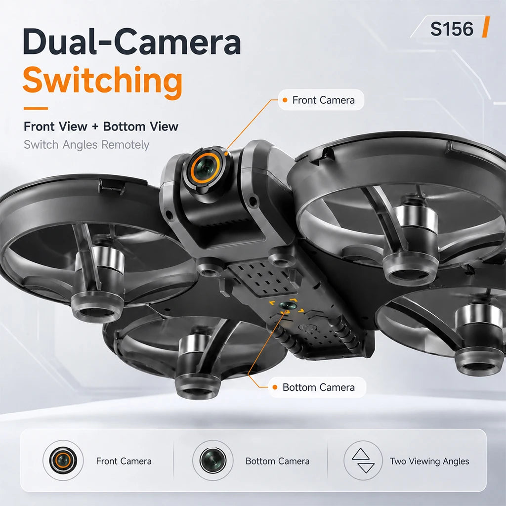 ZNLYRION S156 8K Dual Camera RC Drone Quadcopter