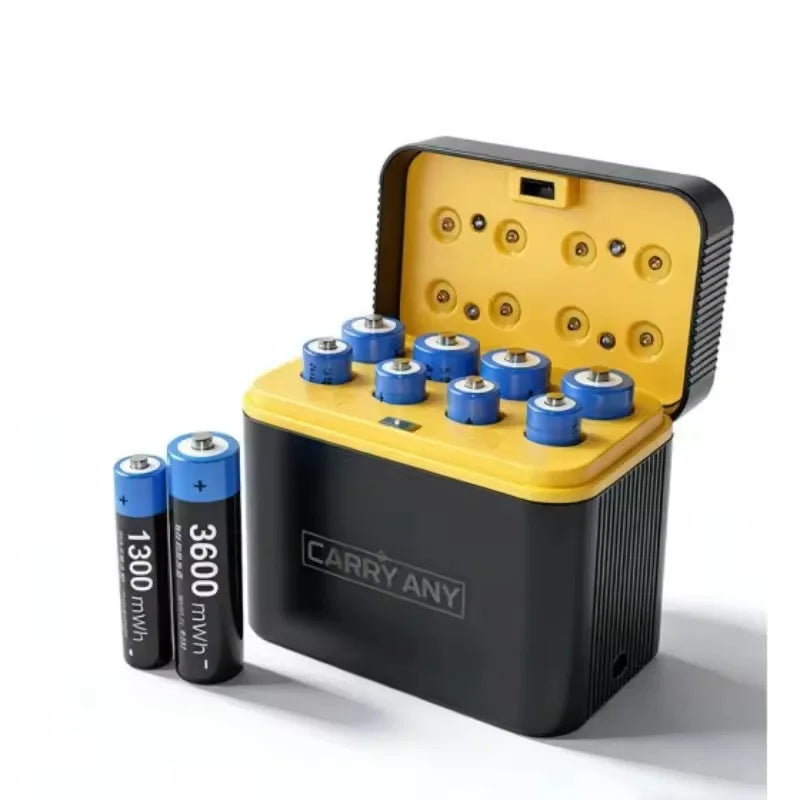 Intelligent USB Battery Charger With LED Display Aa Aaa