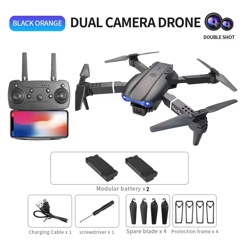 ZNLYRION Dual Camera Foldable FPV Drone For Beginners