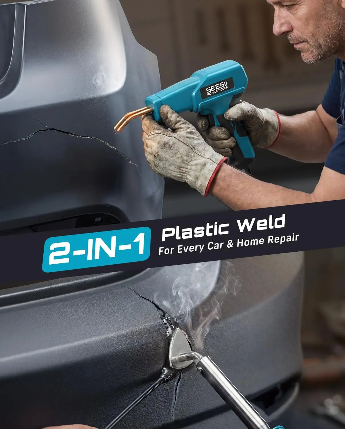 Seesii 150W Plastic Welding And Soldering Kit