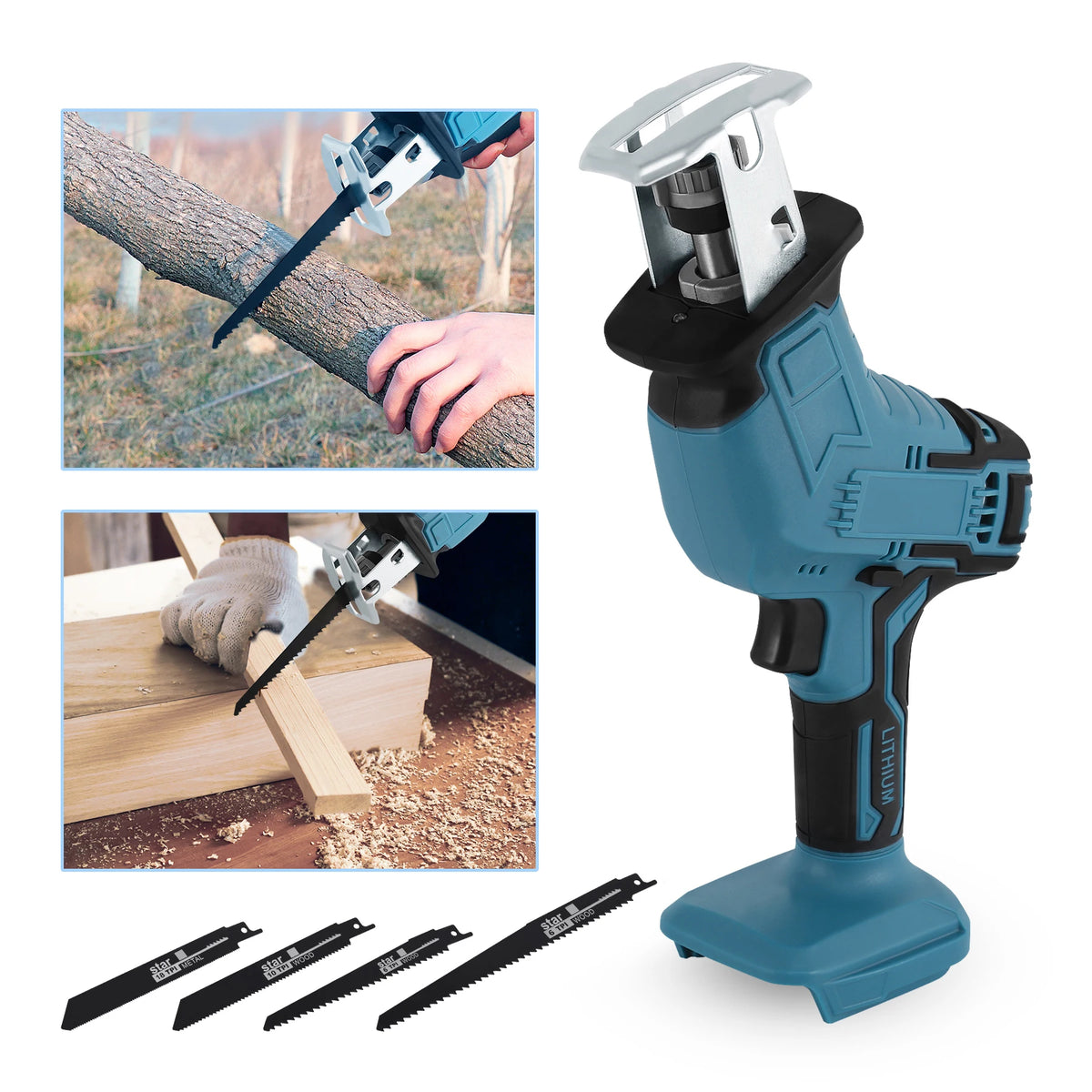 Samger Brushless Cordless Reciprocating Saw For Makita