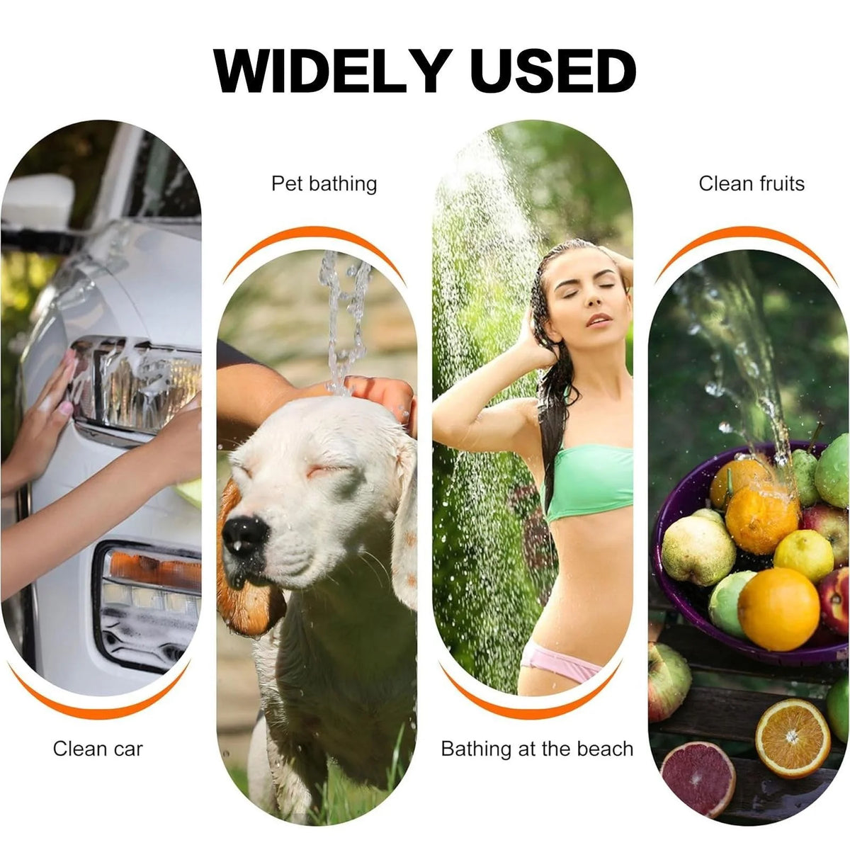 Portable Cordless Shower Sprayer For Pets