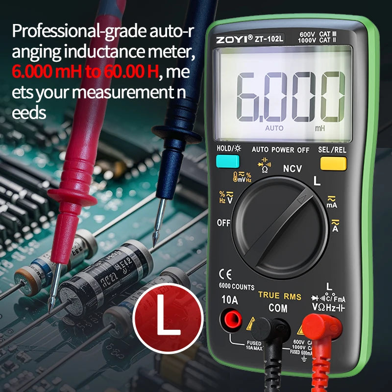 Zoyi Auto Ranging Precision Digital Multimeter