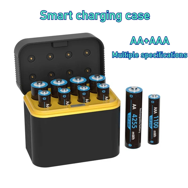 Intelligent USB Battery Charger With LED Display Aa Aaa