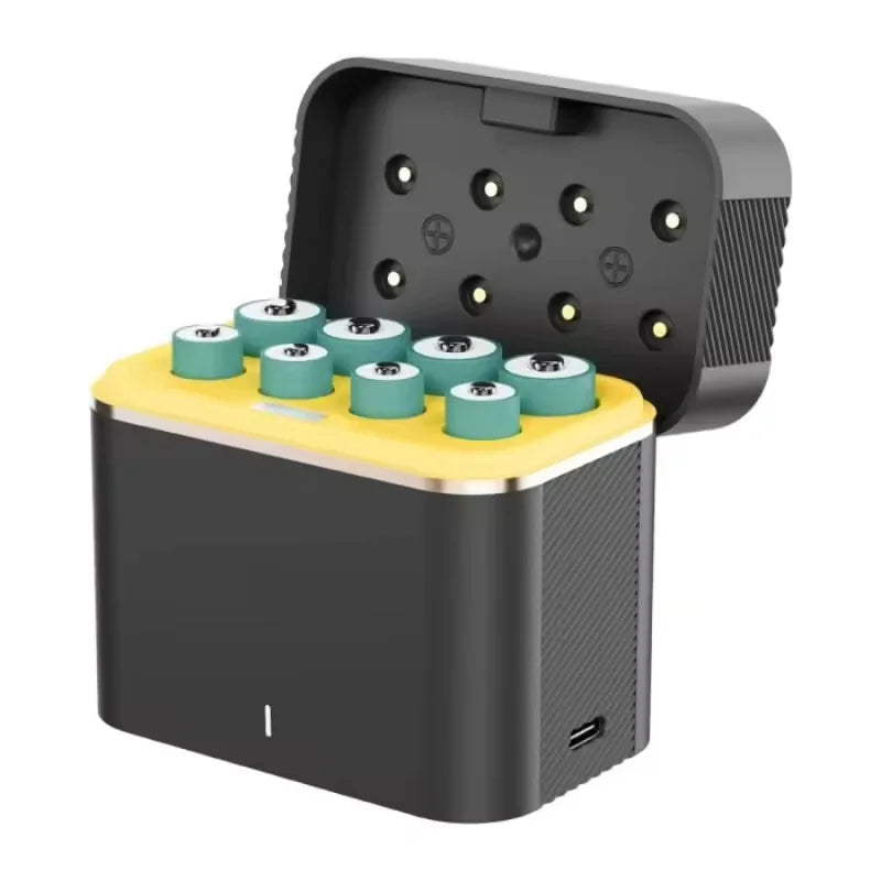 Intelligent USB Battery Charger With LED Display Aa Aaa