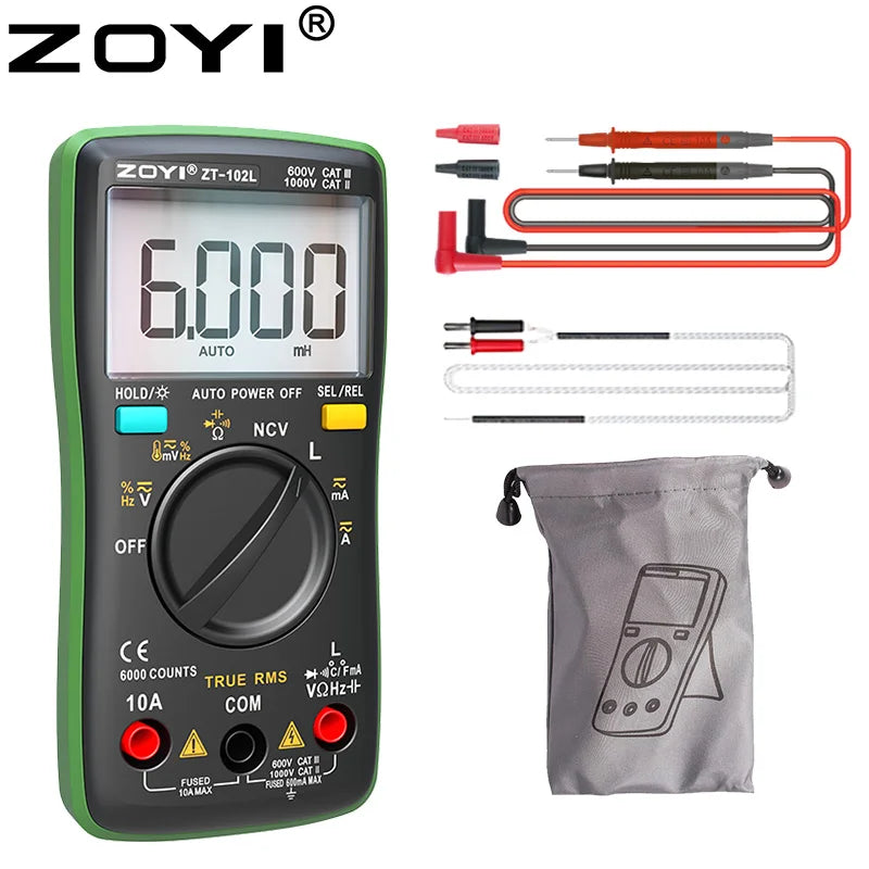 Zoyi Auto Ranging Precision Digital Multimeter