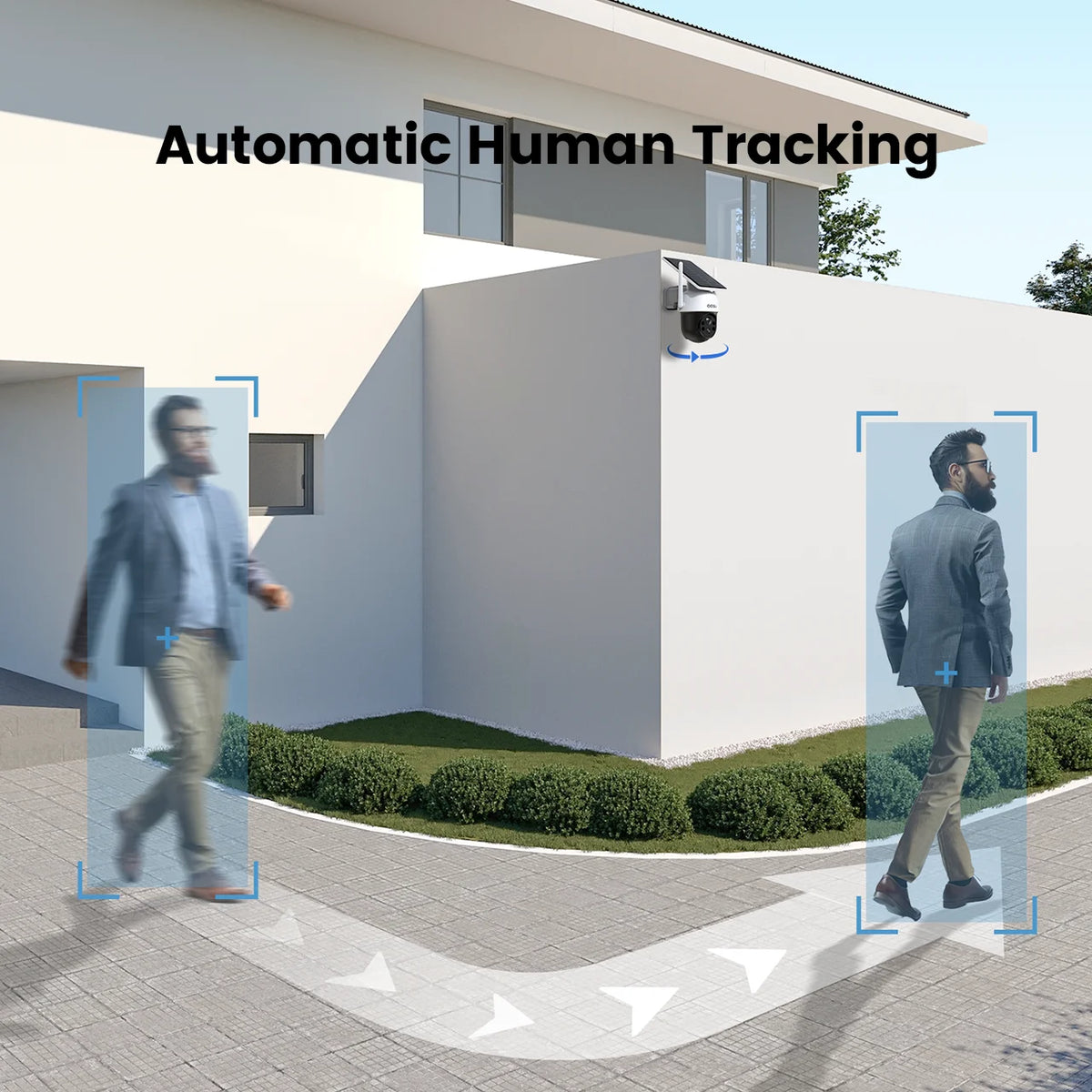 Dekco 3MP Wireless Solar Security Camera