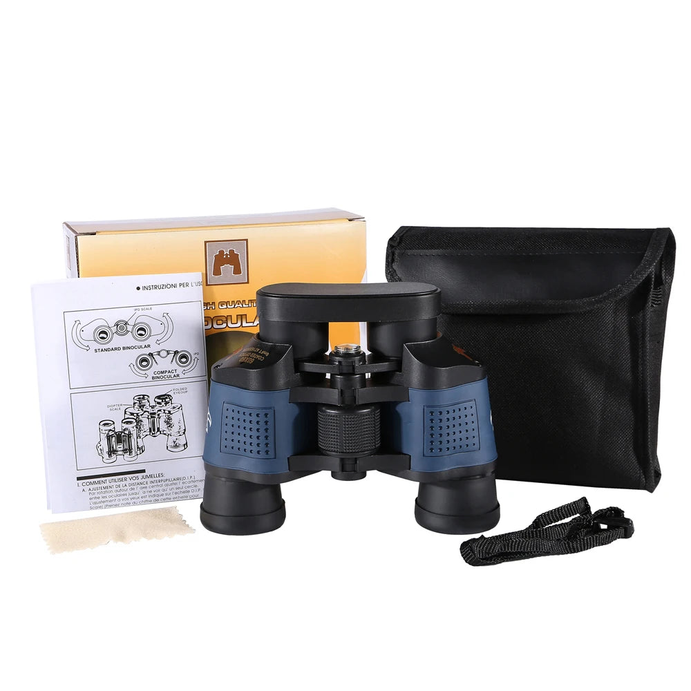 Tensdarcam BAK4 Binoculars FMC Coated Lens for Camping