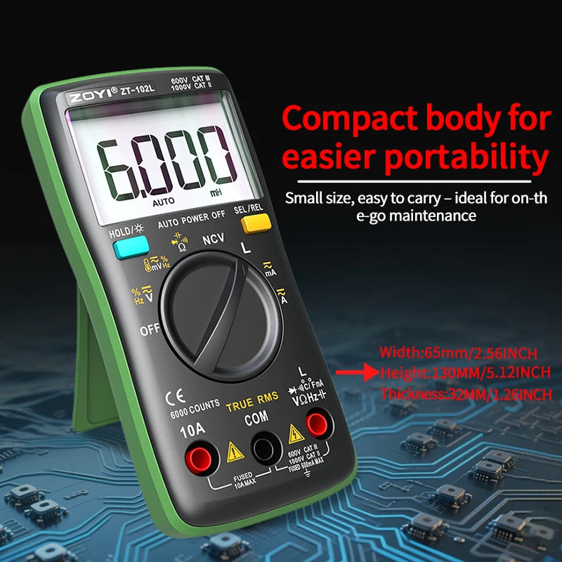 Zoyi Auto Ranging Precision Digital Multimeter