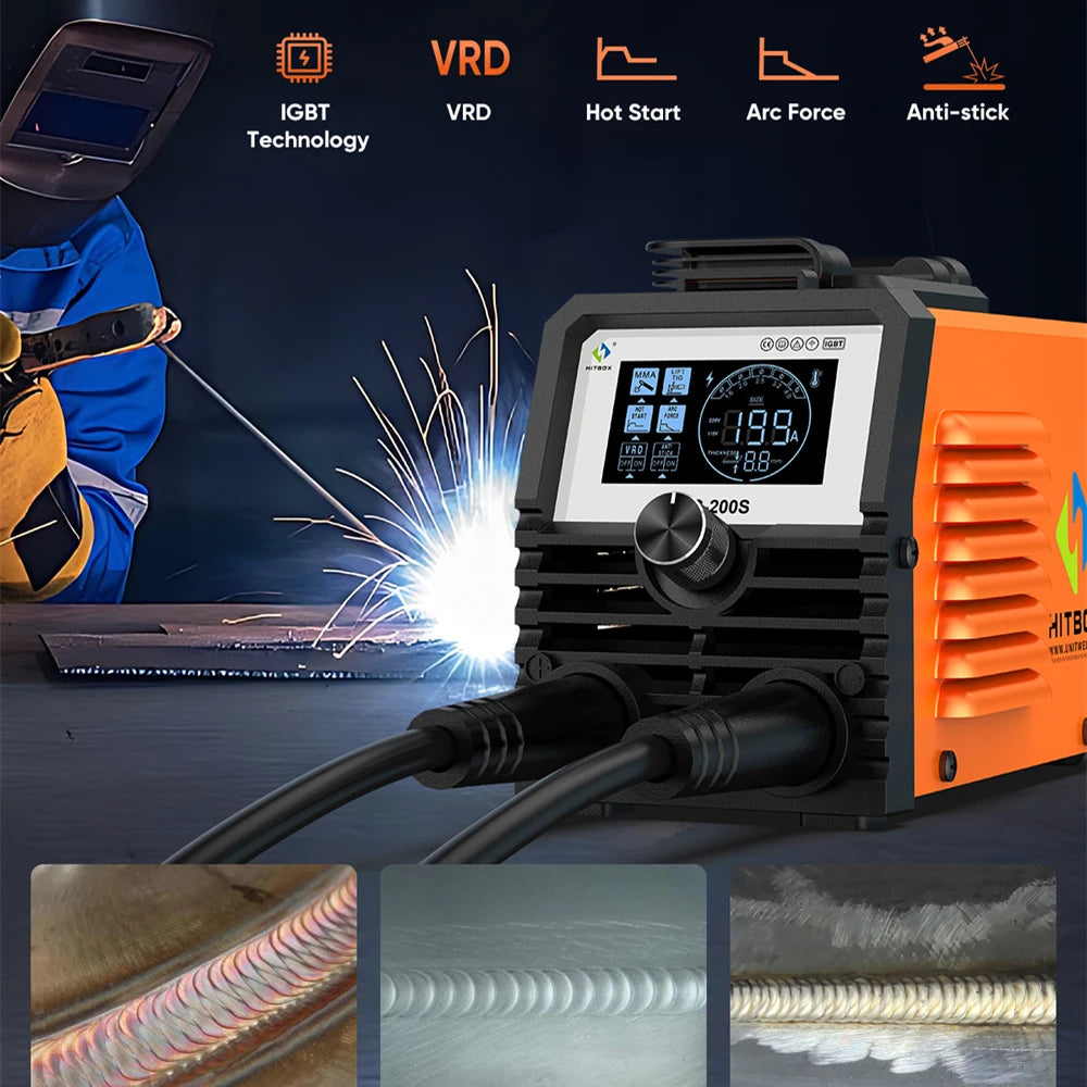 Hitbox Arc200s Mini Arc Mma Welding Machine