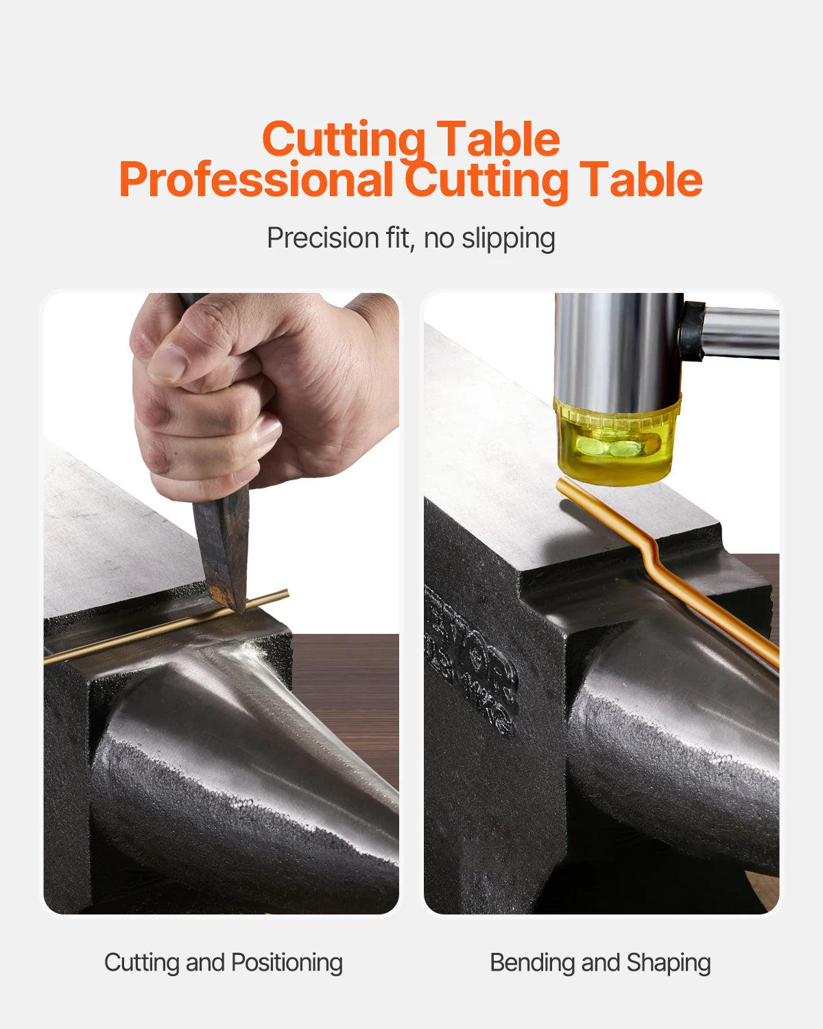SucceBuy Cast Steel Single Horn Anvil for Metal Working