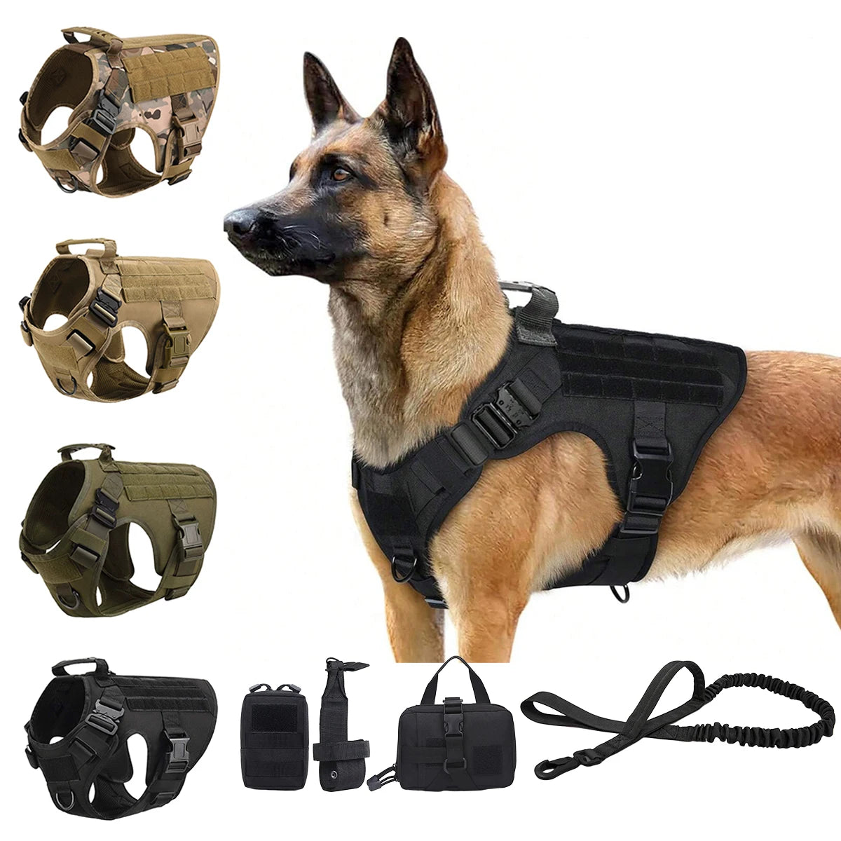 Petavel Quick Release Tactical Dog Harness