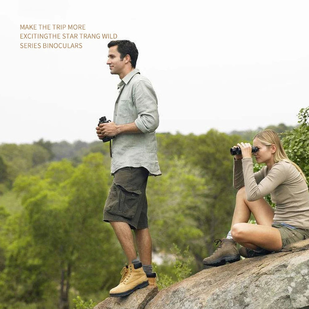 Tensdarcam BAK4 Binoculars FMC Coated Lens for Camping