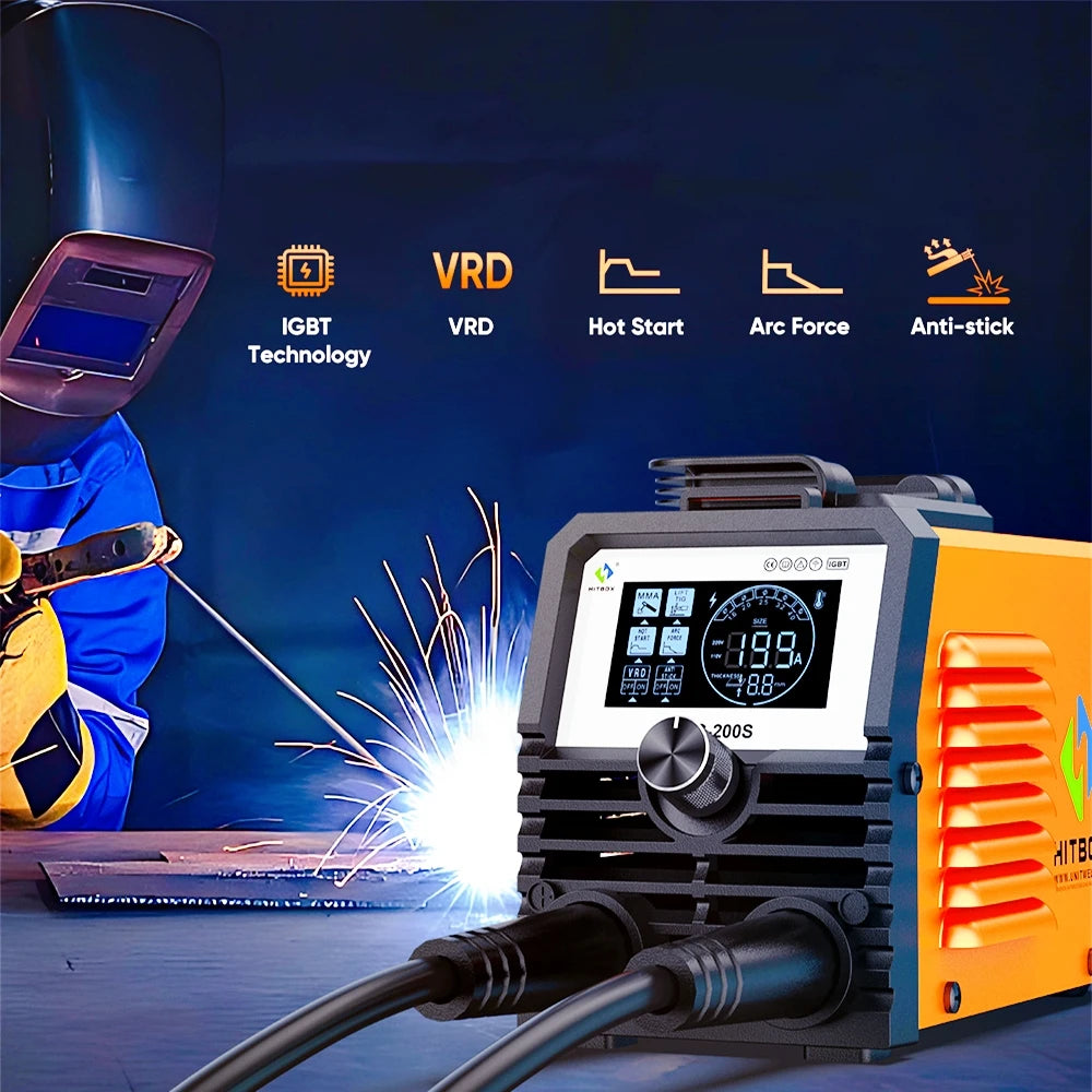 Hitbox Arc200s Mini Arc Mma Welding Machine