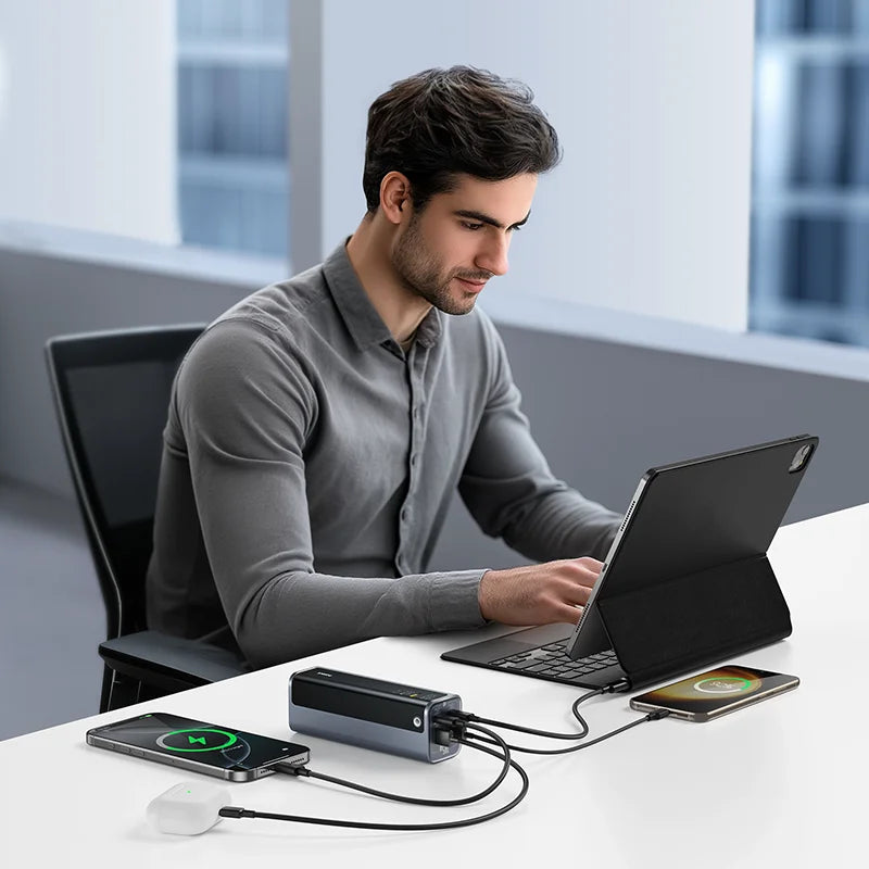 Basees EnerGeek 145W Power Bank 20800mAh USB C Fast Charging