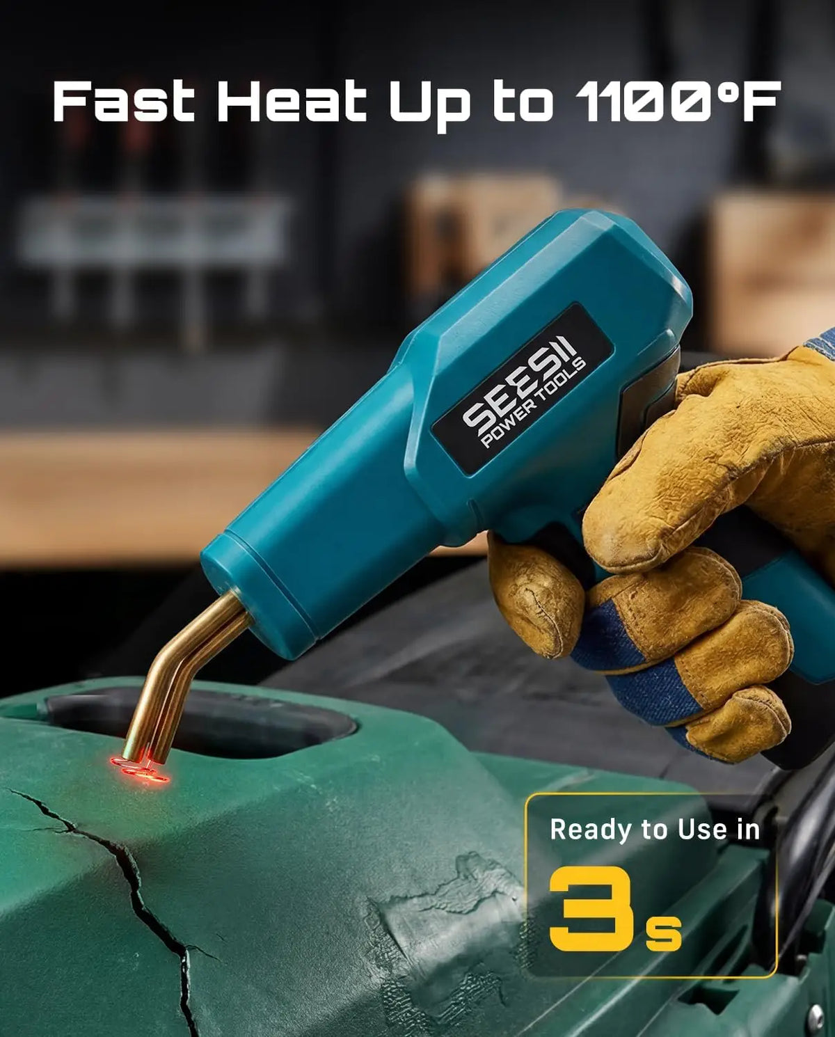 Seesii 150W Plastic Welding And Soldering Kit