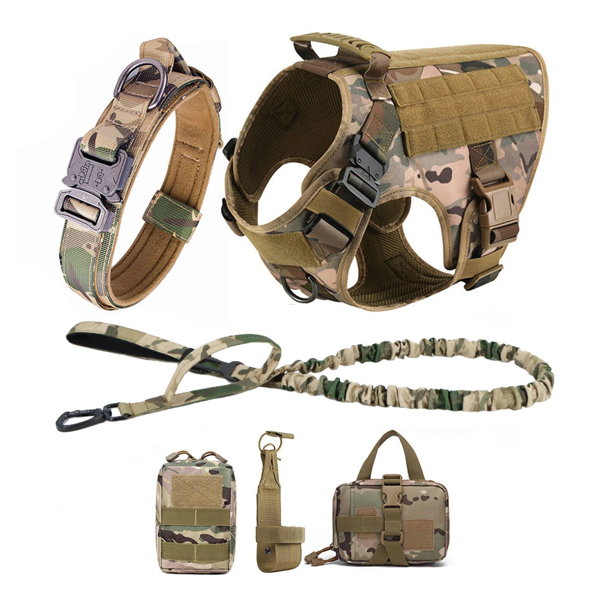 Petavel Quick Release Tactical Dog Harness