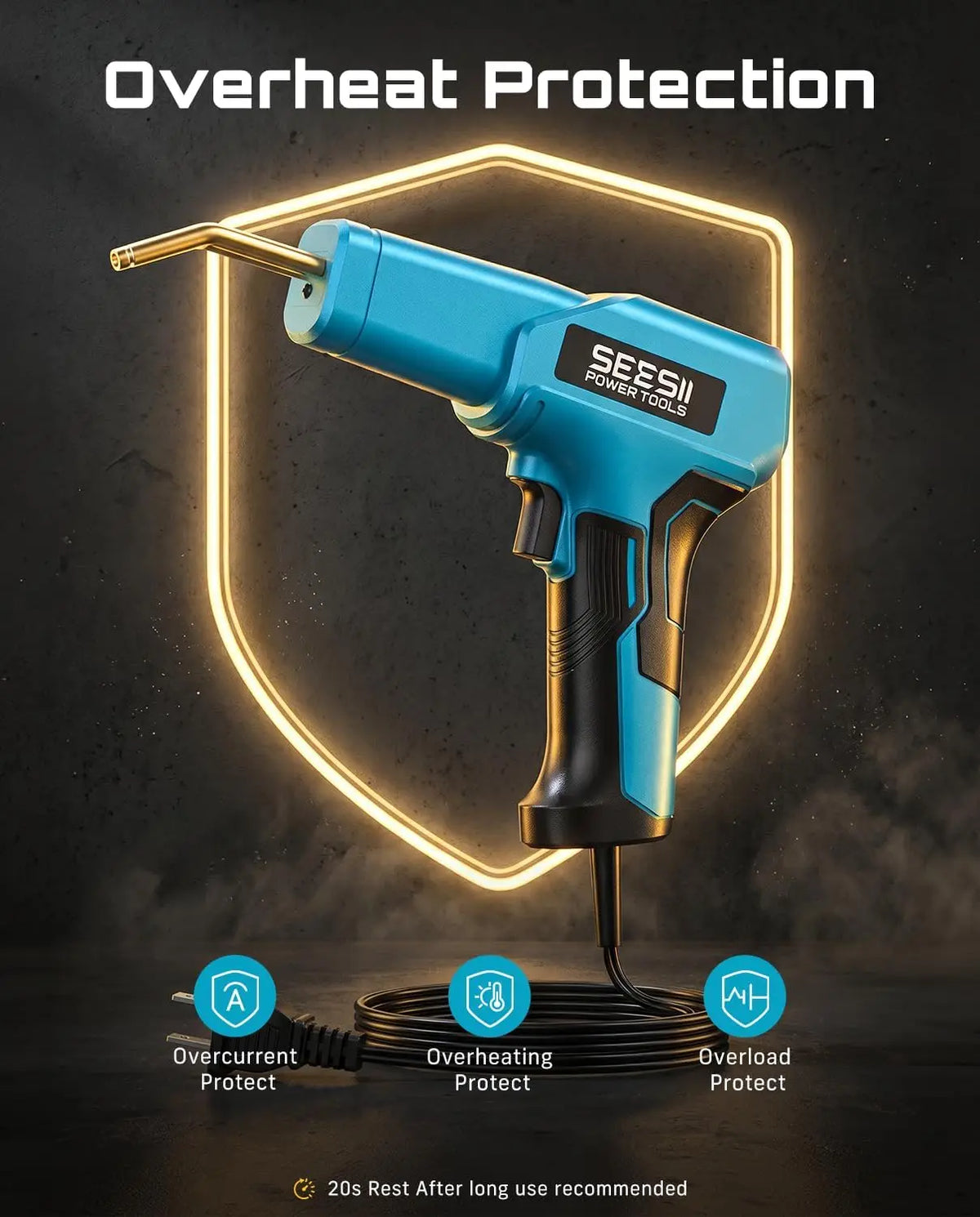 Seesii 150W Plastic Welding And Soldering Kit